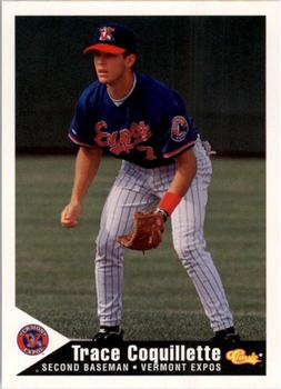 1994 Classic Best Vermont Expos #9 Trace Coquillette Front
