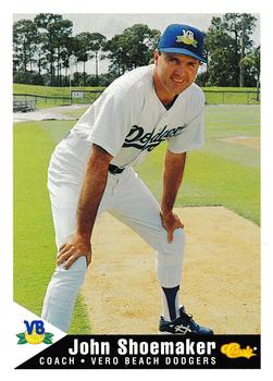 1994 Classic Best Vero Beach Dodgers #29 John Shoemaker Front