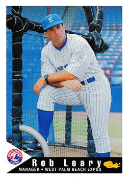 1994 Classic Best West Palm Beach Expos #28 Rob Leary Front