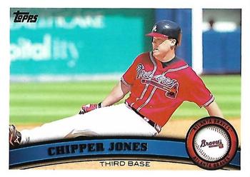 2011 Topps Atlanta Braves #ATL2 Chipper Jones Front