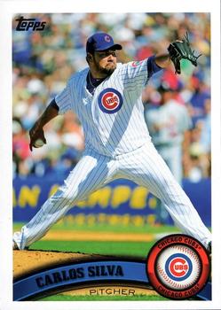2011 Topps Chicago Cubs #CHC10 Carlos Silva Front
