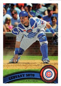 2011 Topps Chicago Cubs #CHC14 Geovany Soto Front