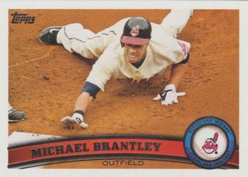 2011 Topps Cleveland Indians #CLE4 Michael Brantley Front