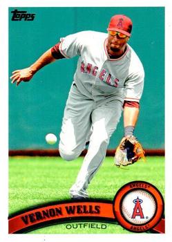 2011 Topps Los Angeles Angels #ANG7 Vernon Wells Front