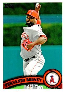 2011 Topps Los Angeles Angels #ANG8 Fernando Rodney Front