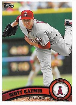 2011 Topps Los Angeles Angels #ANG16 Scott Kazmir Front