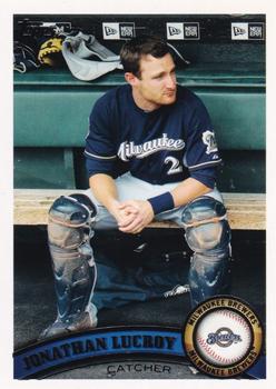 2011 Topps Milwaukee Brewers #MIL9 Jonathan Lucroy Front