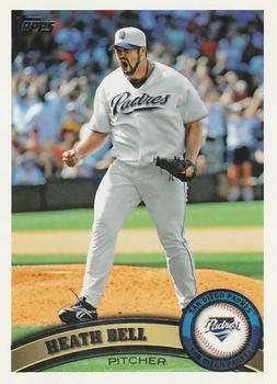 2011 Topps San Diego Padres #SDP6 Heath Bell Front
