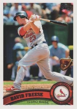 2011 Topps St. Louis Cardinals #STL5 David Freese Front