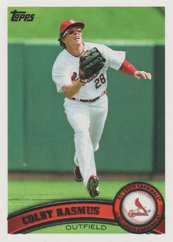 2011 Topps St. Louis Cardinals #STL10 Colby Rasmus Front