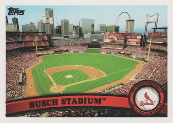 2011 Topps St. Louis Cardinals #STL17 Busch Stadium Front