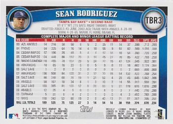 2011 Topps Tampa Bay Rays #TBR3 Sean Rodriguez Back