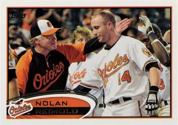 2012 Topps Baltimore Orioles #BALT3 Nolan Reimold Front
