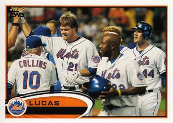 2012 Topps New York Mets #NYM7 Lucas Duda Front