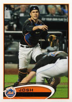 2012 Topps New York Mets #NYM8 Josh Thole Front