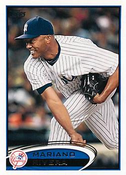 2012 Topps New York Yankees #NYY15 Mariano Rivera Front
