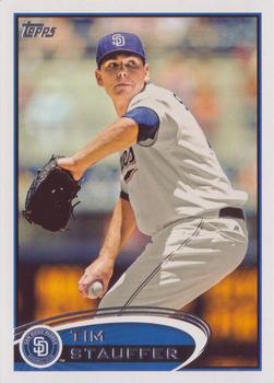 2012 Topps San Diego Padres #SD14 Tim Stauffer Front