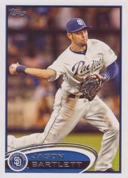2012 Topps San Diego Padres #SD8 Jason Bartlett Front