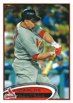2012 Topps St. Louis Cardinals #STL4 Carlos Beltran Front