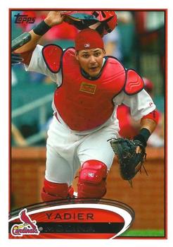 2012 Topps St. Louis Cardinals #STL5 Yadier Molina Front