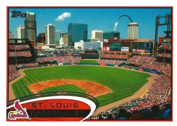 2012 Topps St. Louis Cardinals #STL17 Busch Stadium Front