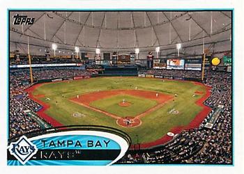 2012 Topps Tampa Bay Rays #TB17 Tropicana Field Front