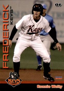 2010 Choice Frederick Keys #25 Ronnie Welty Front