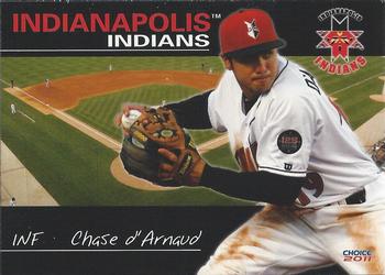 2011 Choice Indianapolis Indians #NNO Chase d'Arnaud Front
