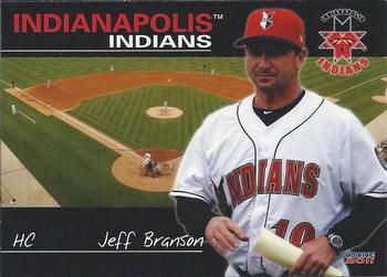 2011 Choice Indianapolis Indians #NNO Jeff Branson Front