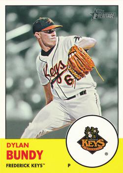 2012 Topps Heritage Minor League #2 Dylan Bundy Front