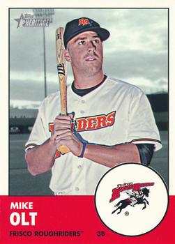 2012 Topps Heritage Minor League #11 Mike Olt Front