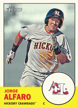 2012 Topps Heritage Minor League #179 Jorge Alfaro Front