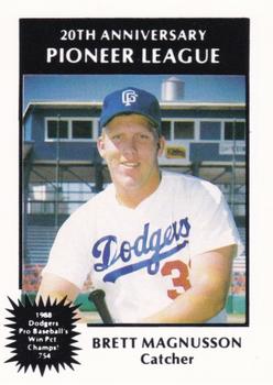 1988 Sport Pro Great Falls Dodgers #3 Brett Magnusson Front