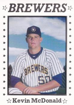 1990 Sport Pro Helena Brewers #5 Kevin McDonald Front