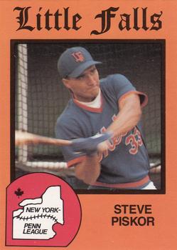 1988 Pucko Little Falls Mets #9 Steve Piskor Front