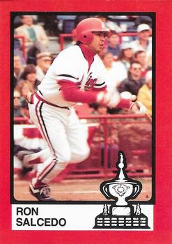 1988 Pucko Rochester Red Wings Governor's Cup #24 Ron Salcedo Front