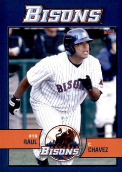 2011 Choice Buffalo Bisons #03 Raul Chavez Front