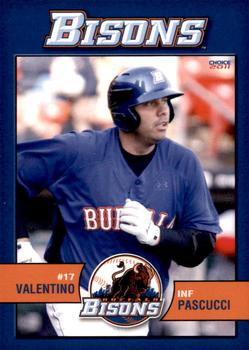 2011 Choice Buffalo Bisons #20 Valentino Pascucci Front