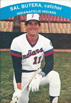 1984 Indianapolis Indians #5 Sal Butera Front