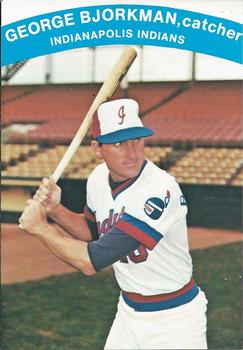 1984 Indianapolis Indians #20 George Bjorkman Front