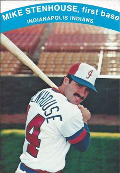 1984 Indianapolis Indians #30 Mike Stenhouse Front