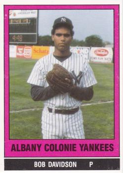 1986 TCMA Albany-Colonie Yankees #31 Bob Davidson Front