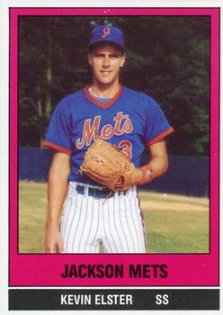 1986 TCMA Jackson Mets #13 Kevin Elster Front