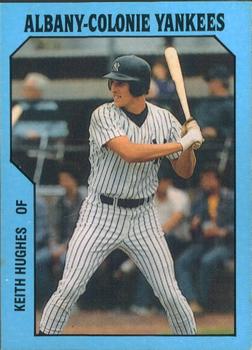 1985 TCMA Albany-Colonie Yankees #34 Keith Hughes Front