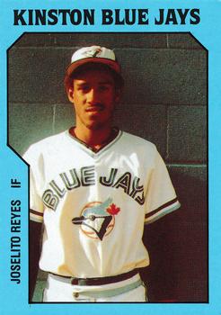 1985 TCMA Kinston Blue Jays #18 Joselito Reyes Front
