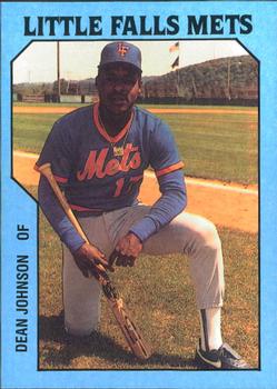 1985 TCMA Little Falls Mets #25 Dean Johnson Front