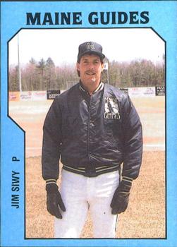 1985 TCMA Maine Guides #12 Jim Siwy Front