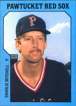 1985 TCMA Pawtucket Red Sox #20 Charlie Mitchell Front