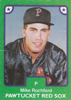 1984 TCMA Pawtucket Red Sox #21 Mike Rochford Front