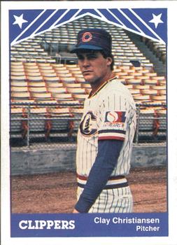1983 TCMA Columbus Clippers #9 Clay Christiansen Front